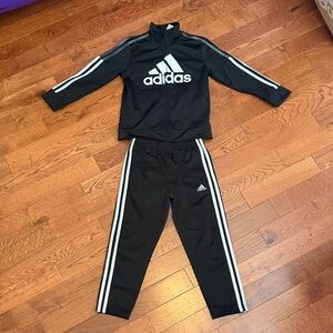 Adidas Black and White Athletic Set